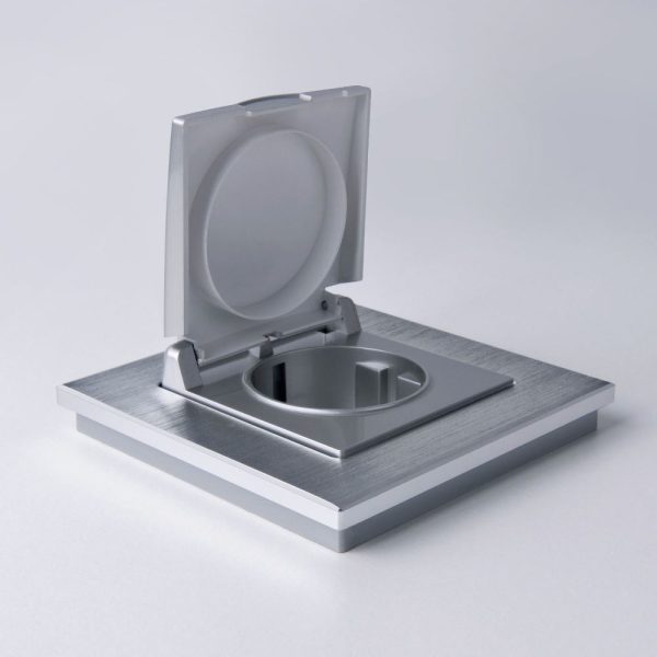 Рамка из металла Werkel Aluminium на 1 пост Алюминий W0011706 — изображение 3