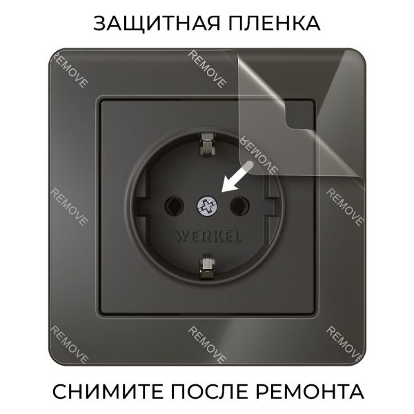 Рамка акриловая Werkel Acrylic на 1 пост Черный W0012708 — изображение 3
