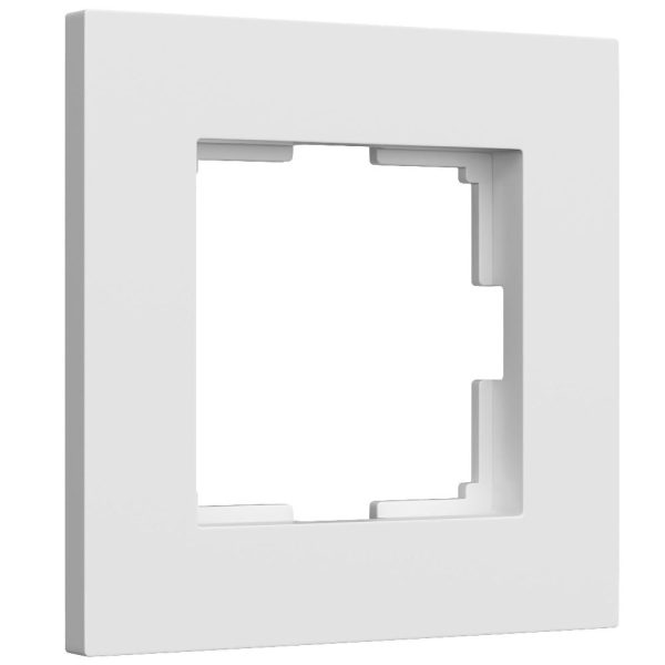 Рамка из поликарбоната Werkel Slab на 1 пост Белый W0012961