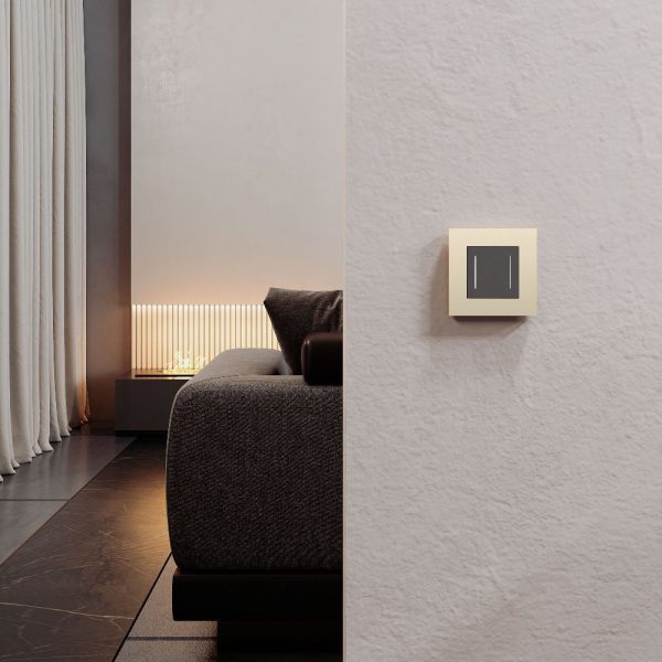 Рамка из поликарбоната Werkel Slab на 1 пост Айвори W0012962 — изображение 2