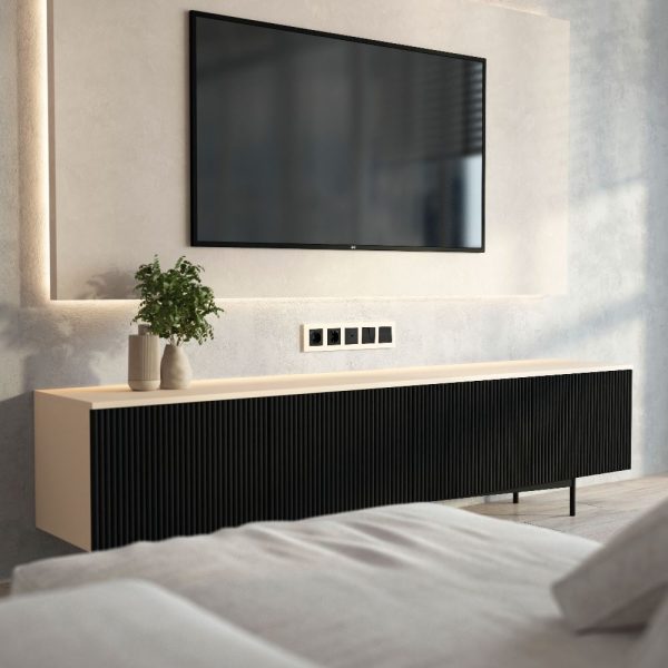 Рамка из поликарбоната Werkel Slab на 5 постов Айвори W0052962 — изображение 2