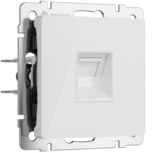 Розетка встраиваемая Ethernet Werkel RJ-45 Белый W1181041