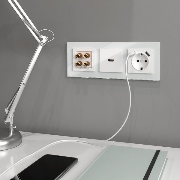 Розетка встраиваемая HDMI Werkel Белый W1186001 — изображение 3