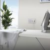 Выключатель двухклавишный встраиваемый сенсорный Werkel с Wifi Cеребряный W4520606 — изображение 3