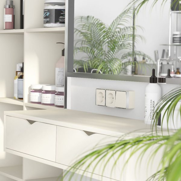 Розетка накладная Werkel Gallant с заземлением Слоновая кость W5071003 — изображение 2