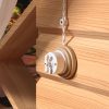 Выключатель двухклавишный накладной Werkel Ретро на 4 положения Белый W5620001 — изображение 3