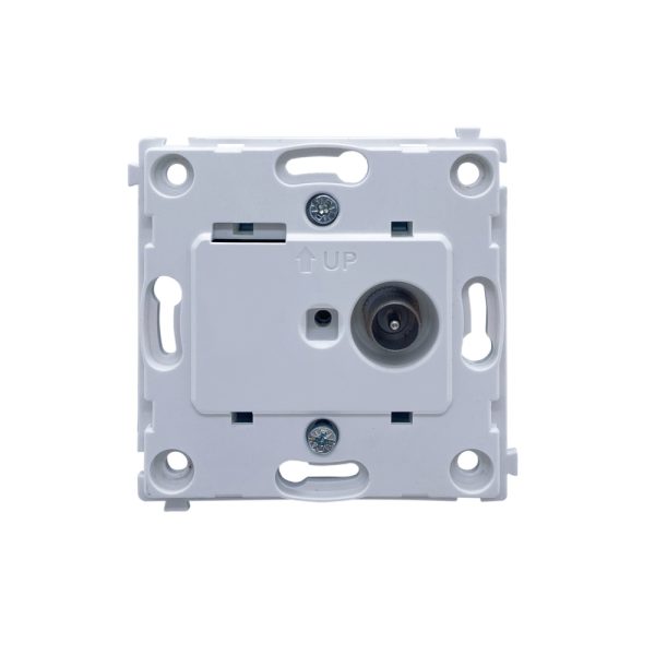 ТВ-розетка встраиваемая оконечная Donel R98 Metal Никель DA30100-DA879NB — изображение 5