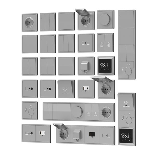 Розетка встраиваемая комбинированная Donel R98 RJ45+ SAT Алюминий матовый DA30600-DA88926 — изображение 2