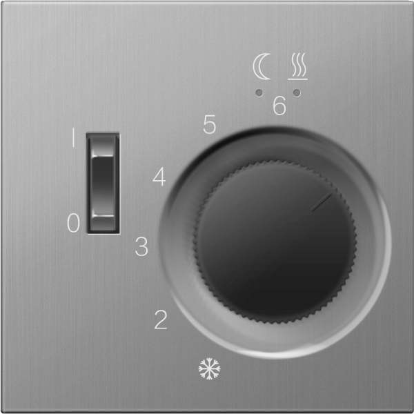 Терморегулятор механический Donel R98 Metal с внешним датчиком Никель DTEF231-DA149NB — изображение 2
