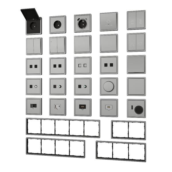 Розетка встраиваемая USB Donel R98 Metal 3.1A тип A, С Благородная сталь DUSB3100ANC-DA276ES — изображение 3