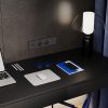 Выключатель двухклавишный встраиваемый Voltum S70 Графит VLS020107 — изображение 5