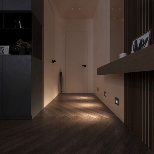 LED подсветка встраиваемая Werkel три режима с датчиком движения Серебряный W1154606 — изображение 4