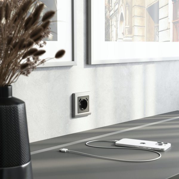 Накладка для розетки Werkel USB Графит матовый W1179564 — изображение 3