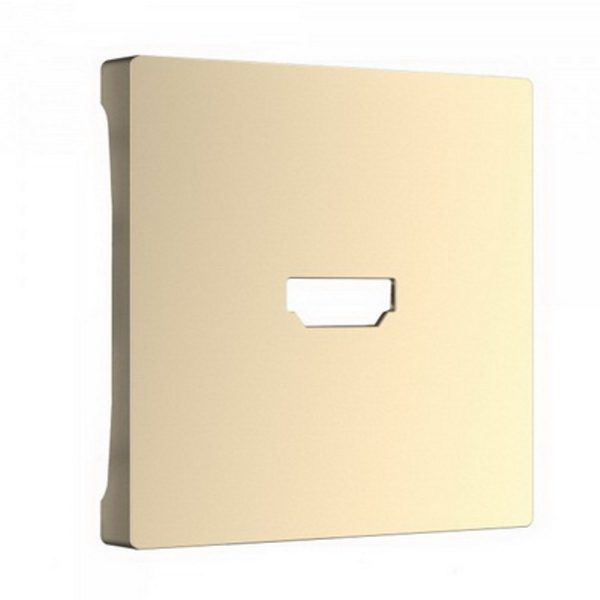 Накладка для розетки HDMI Werkel Шампань W1196011