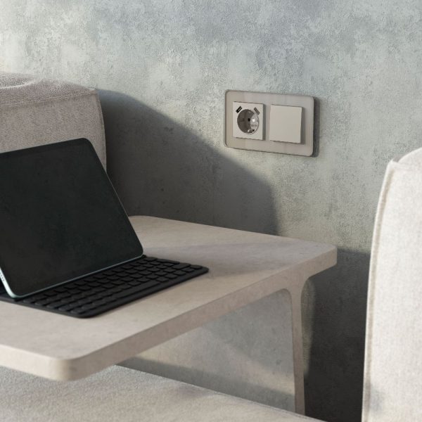 Накладка для розетки Werkel USB Дымчатый W1279504 — изображение 2