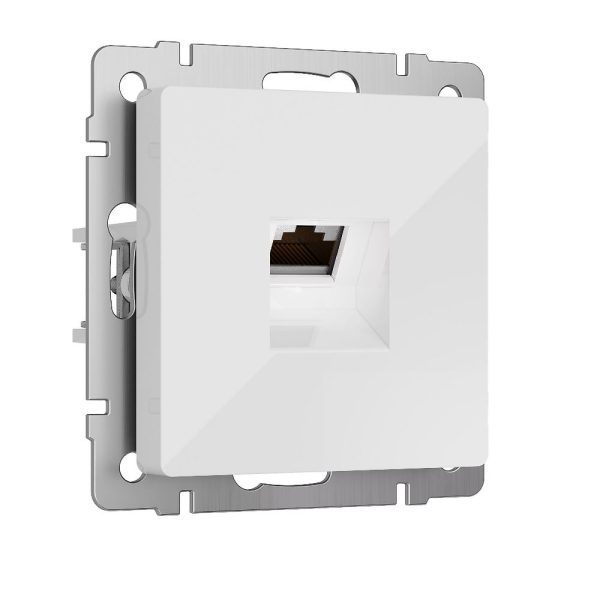 Розетка встраиваемая Ethernet Werkel RJ-45 cat. 6A экранированная Белый W5120101 — изображение 2